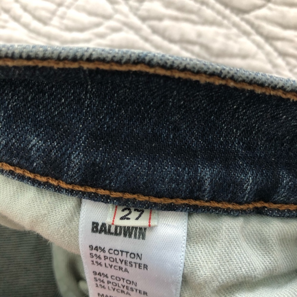 BALDWIN Kansas City Button Front High Rise Jeans - Picture 7 of 9